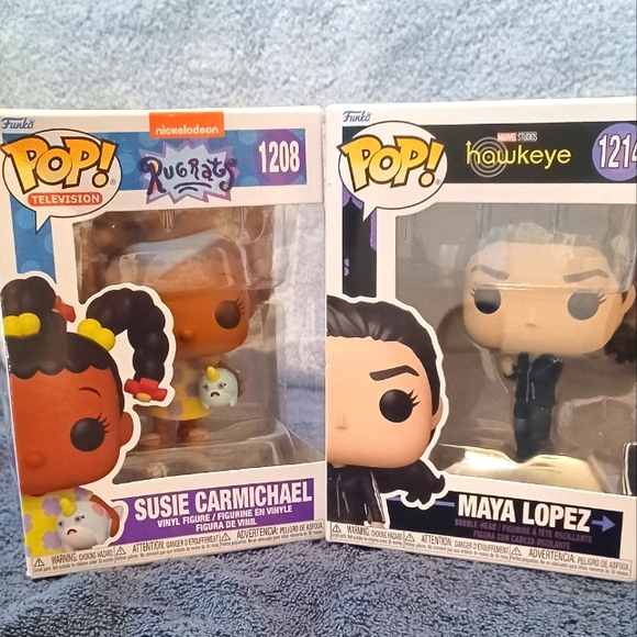 Funky Pop Susie Carmichael, #1208 and Marvel Maya Lopez, #1214. (Brand new). - Picture 1 of 12